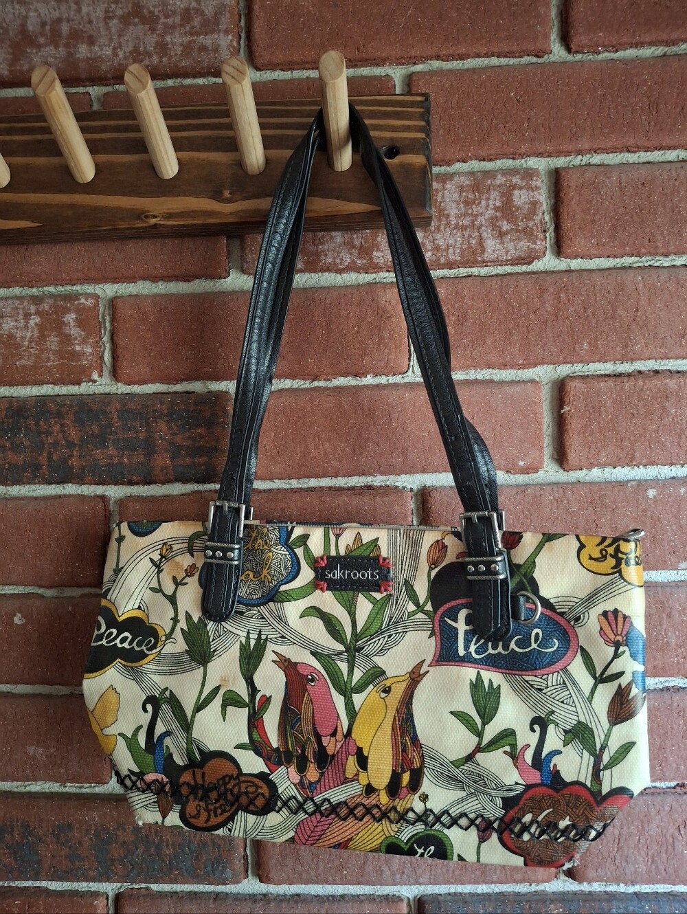 Sakroots Floral Canvas Tote Bag